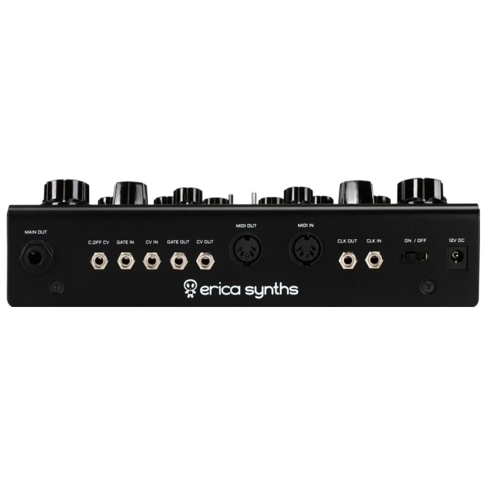 Erica Synths 01 0009 Desktop Bassline Db-01 (profesyonel - Masaüstü Analog Synthesizer) | Mono Acid Bassline, Bbd Efekt, Dahili Sequencer | Ölçüler: 230 X 145 X 70 Mm